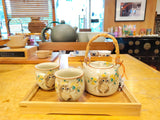 Load image into Gallery viewer, Little Cat Teapot set with Tray